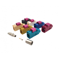 Fakra HF Stecker RG58 female mit Innenleben