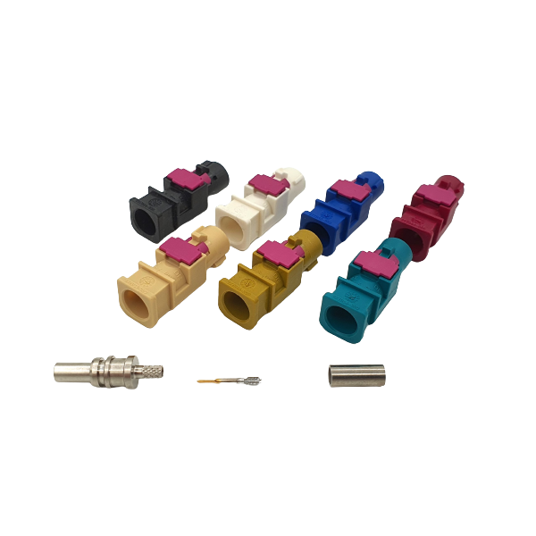 Fakra HF Stecker RG174 male mit Innenleben