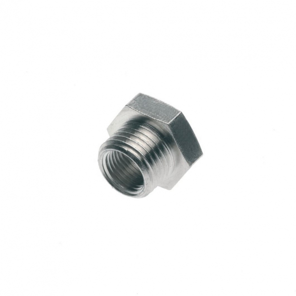 Reduziernippel, kegelig Außengewinde R1/2, Innengewinde G3/8