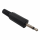 Stecker Jack 3,5mm, männlich, mono mit Knickschutz